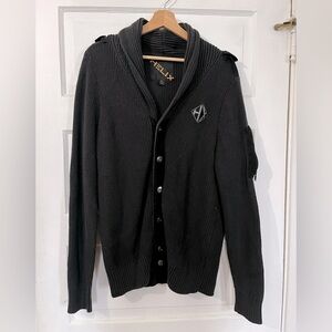 HELIX Cardigan with Shoulder Detail